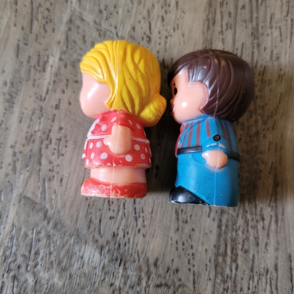 Vintage 1975 Kenner tree tots Figures And Little Chair - Picture 5 of 15